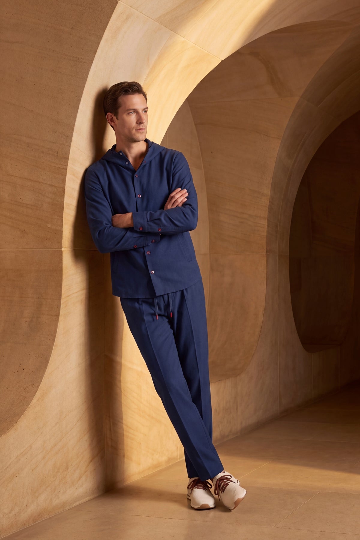 Tivoli Cotton Lounge Set Blue