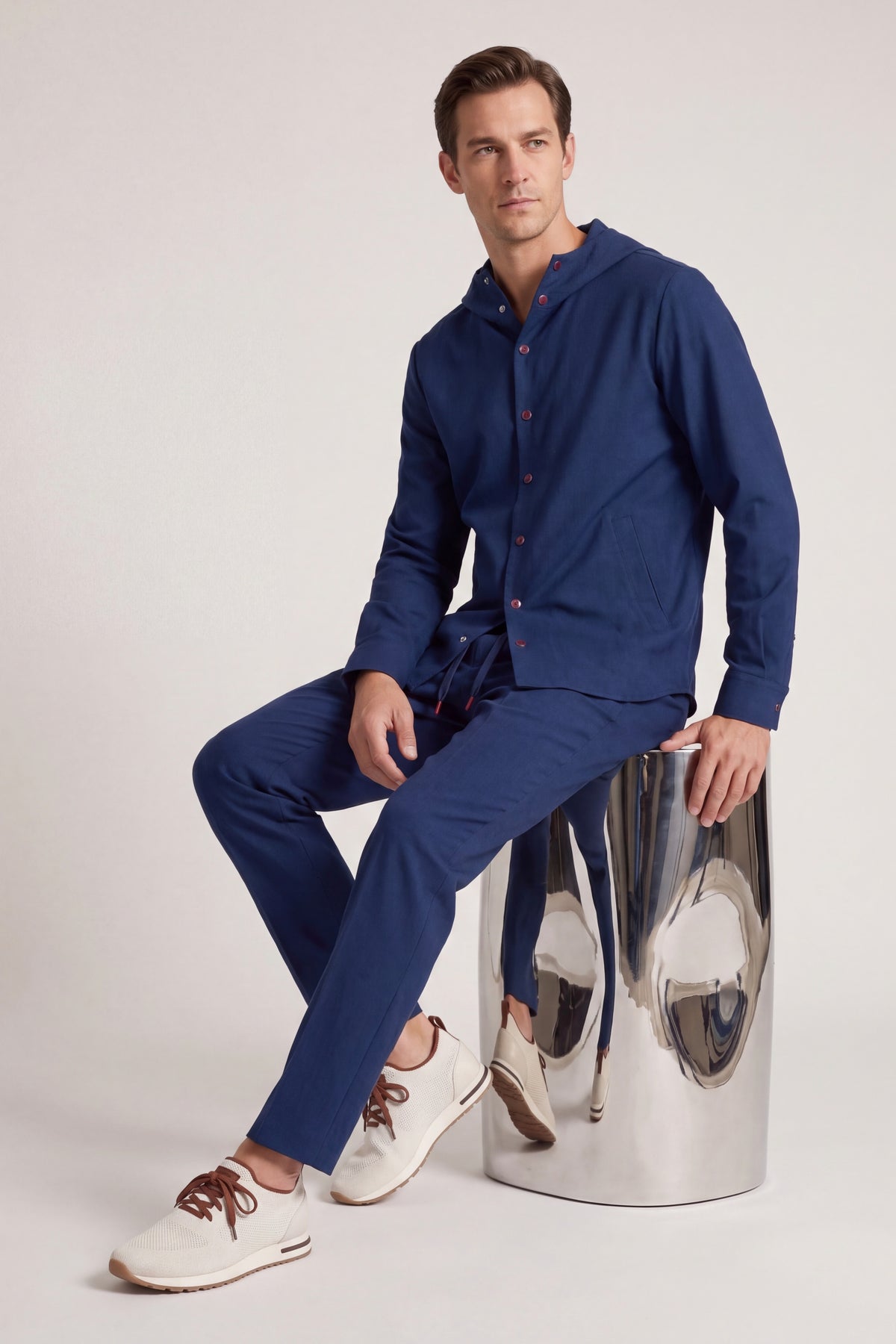 Tivoli Cotton Lounge Set Blue