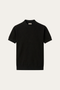 Aurelio Cashmere Knit Tee Black