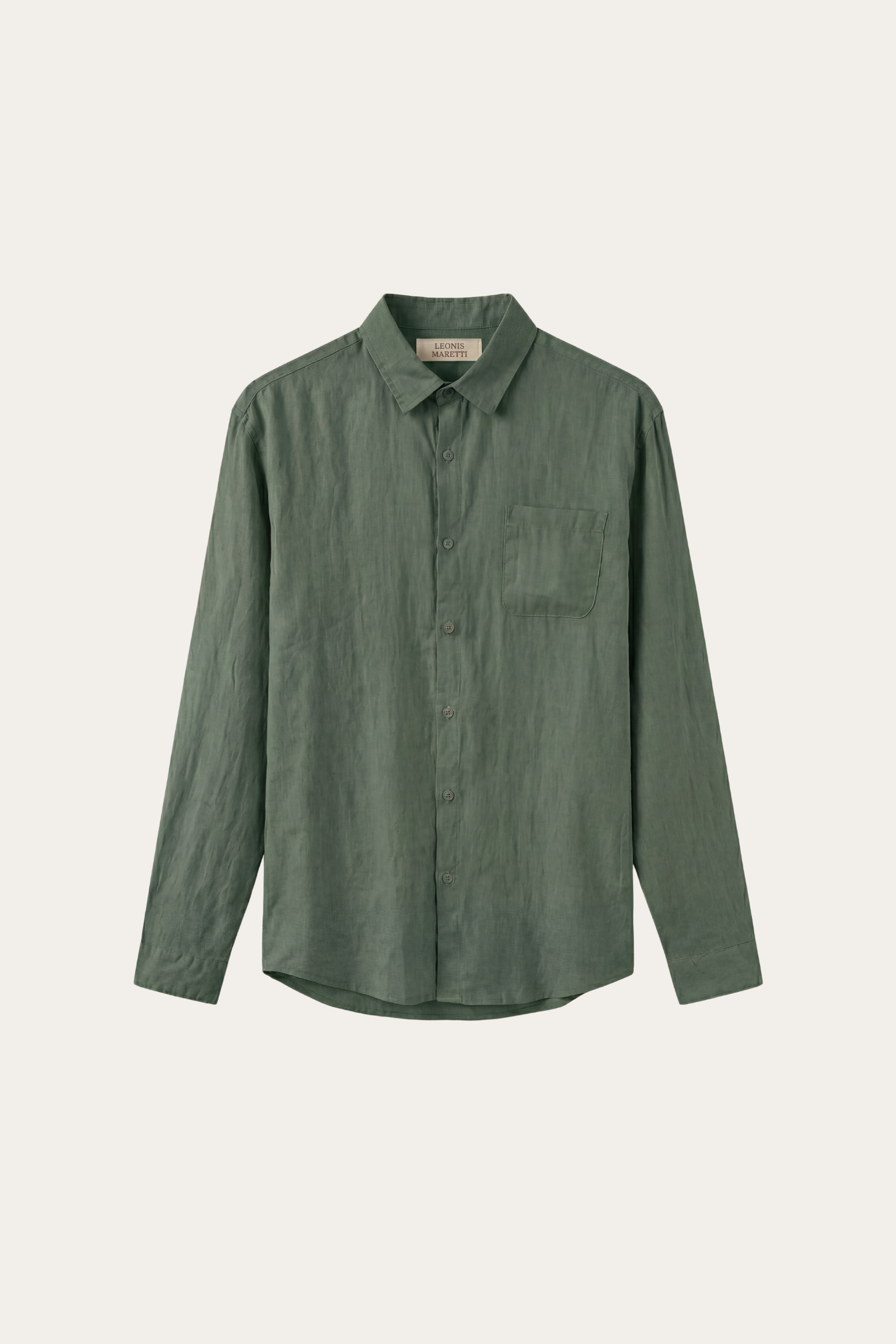 Torino Linen Shirt Green