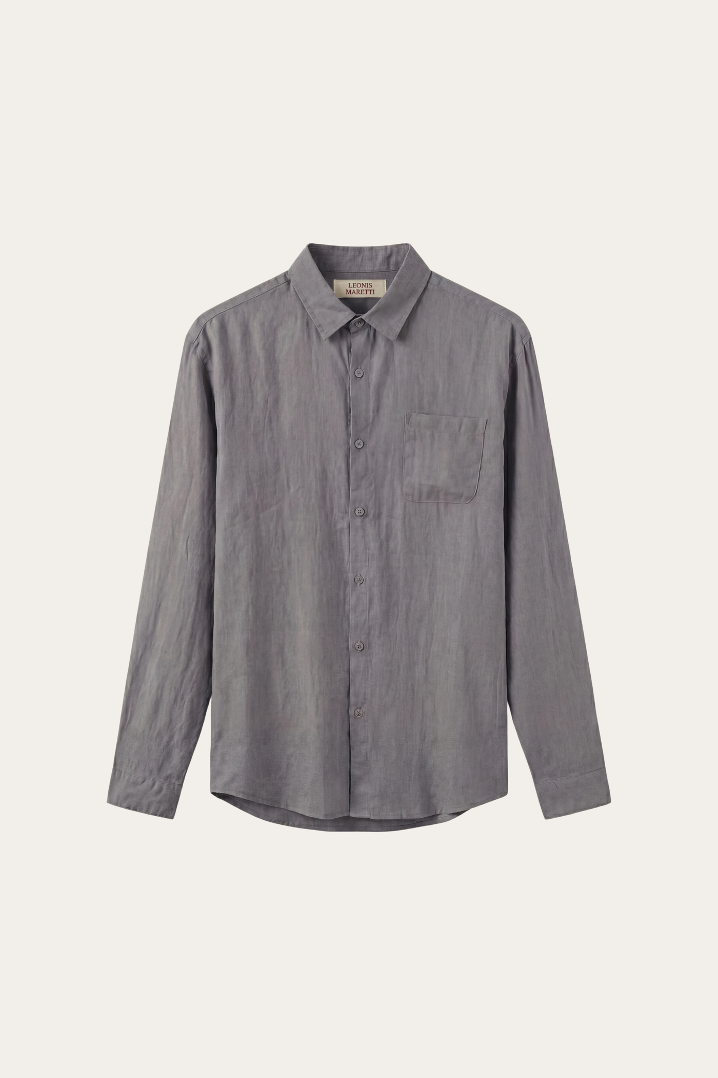 Torino Linen Shirt Grey