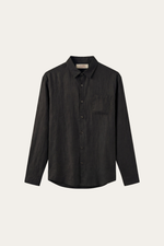 Torino Linen Shirt Black