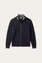 Terenzo Zip Cardigan Navy