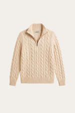 Medici Cable Knit Beige