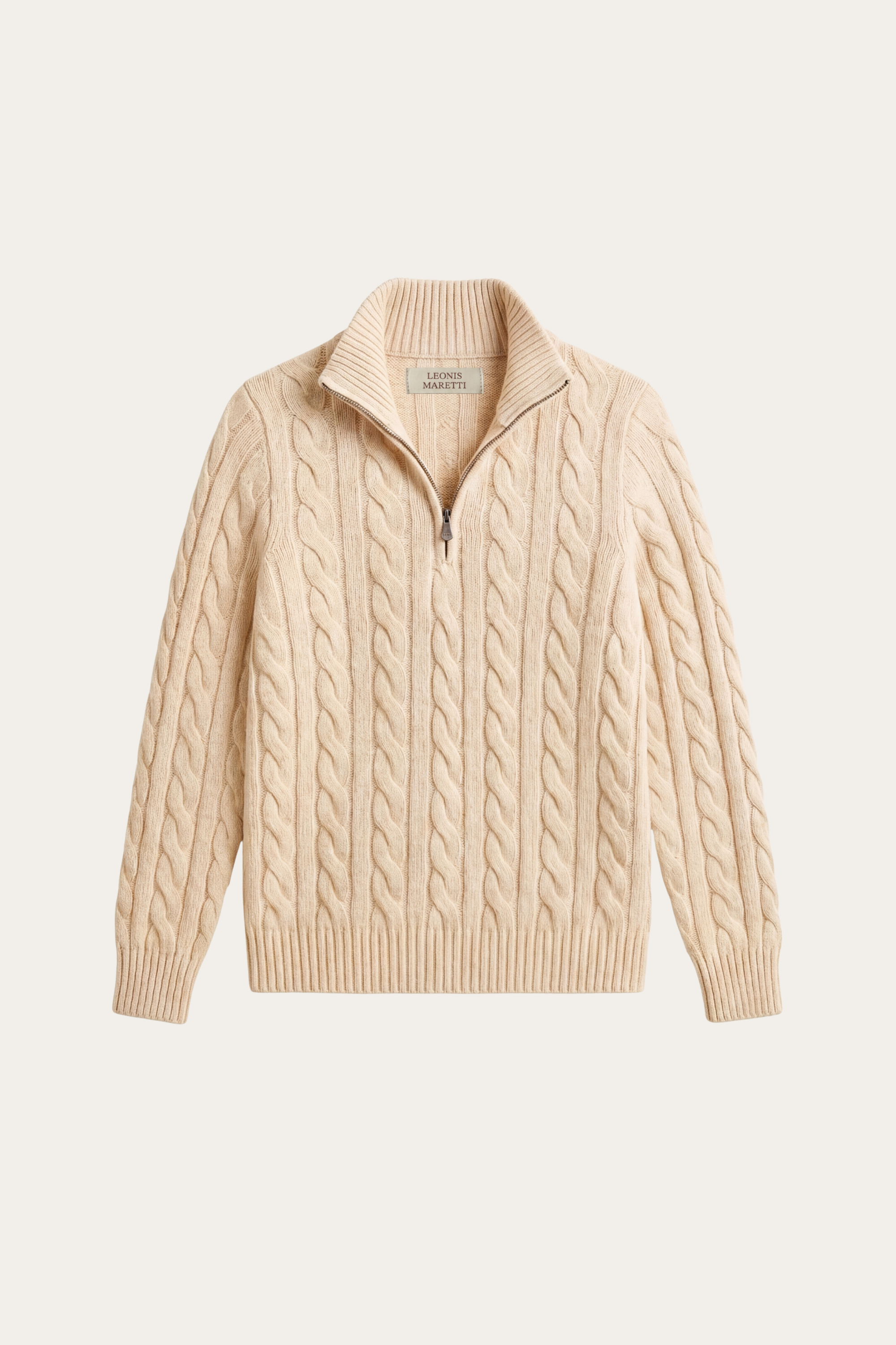 Medici Cable Knit Beige