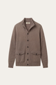 Giotto Cashmere Cardigan Mocha