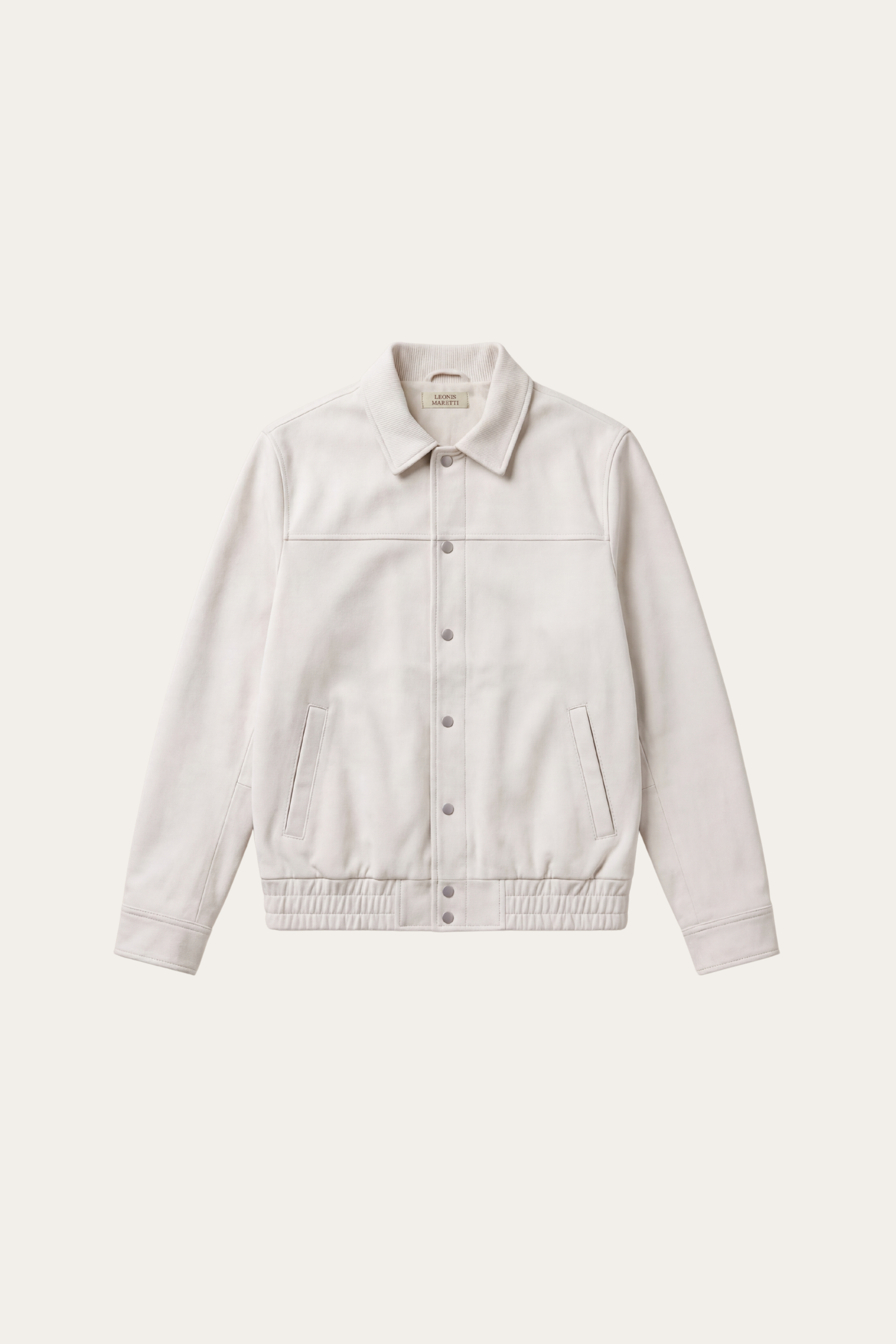 Cosenza Suede Jacket Ivory