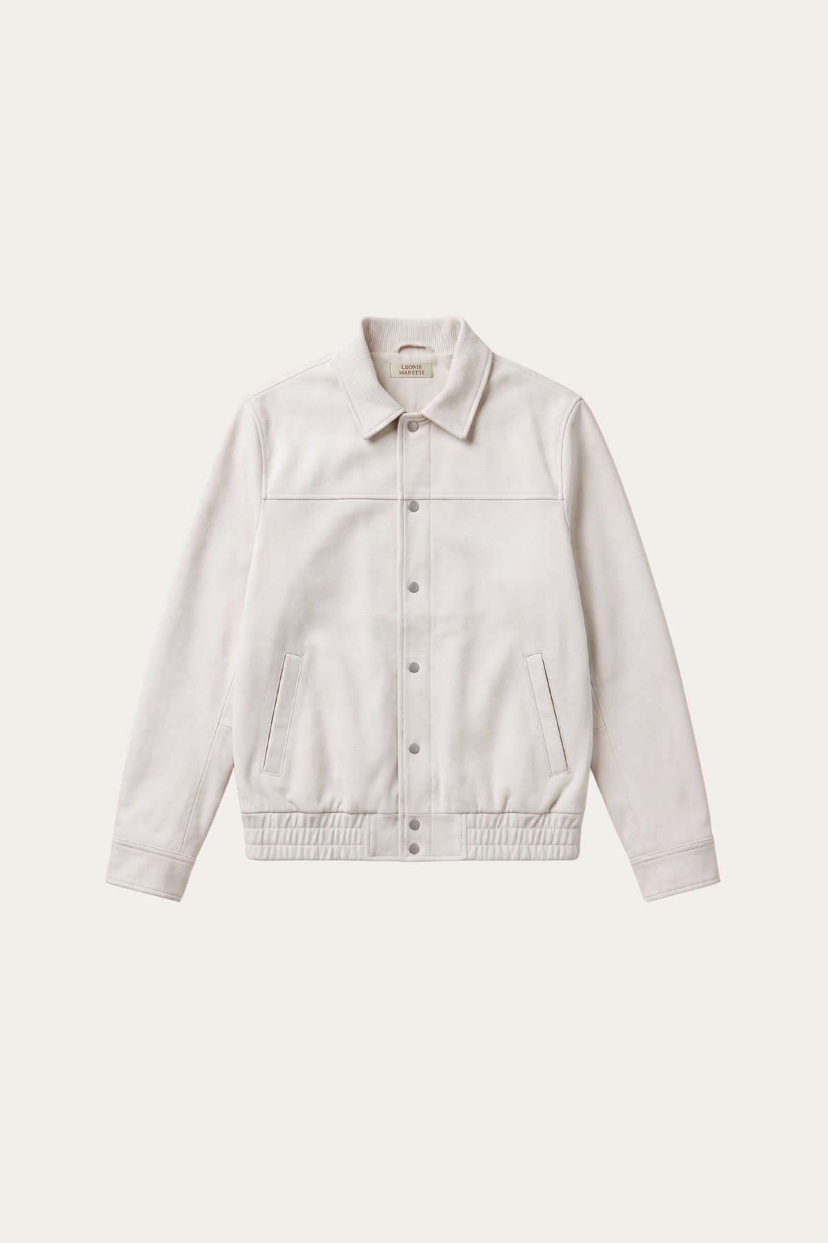 Cosenza Suede Jacket Ivory