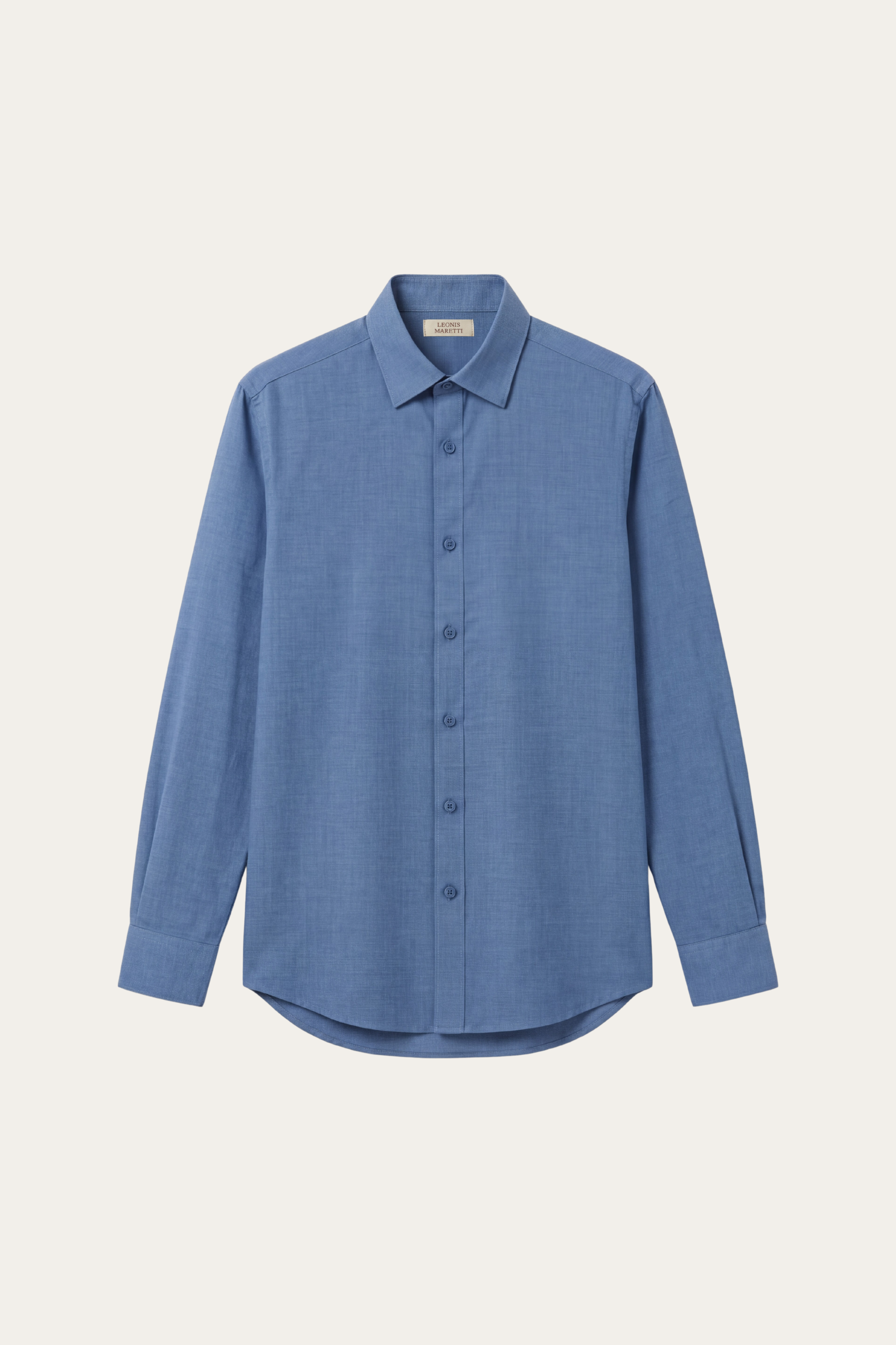 Ragusa Cotton Dress Shirt Denim Blue