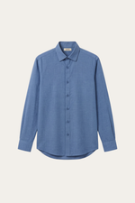 Ragusa Cotton Dress Shirt Denim Blue