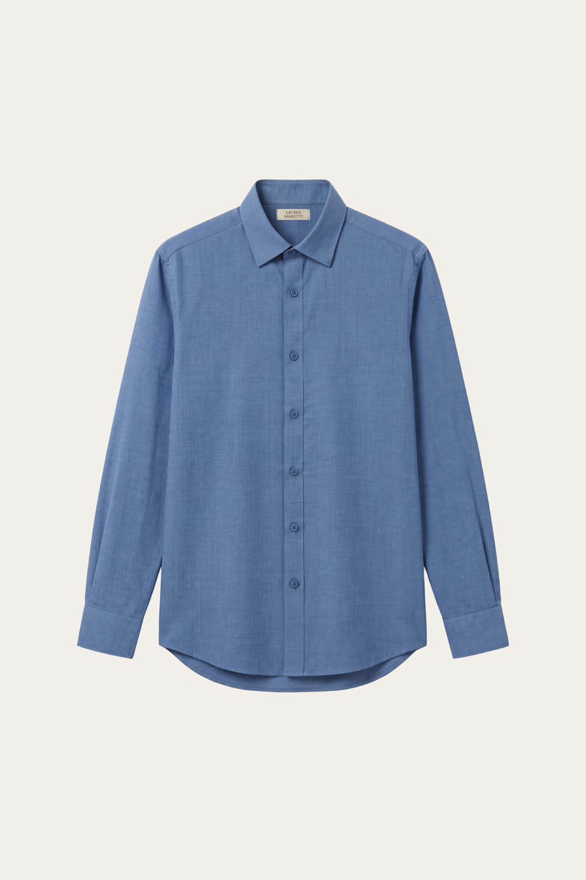 Ragusa Cotton Dress Shirt Denim Blue