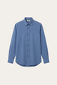 Ragusa Cotton Dress Shirt Denim Blue