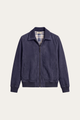 Noto Suede Jacket Navy