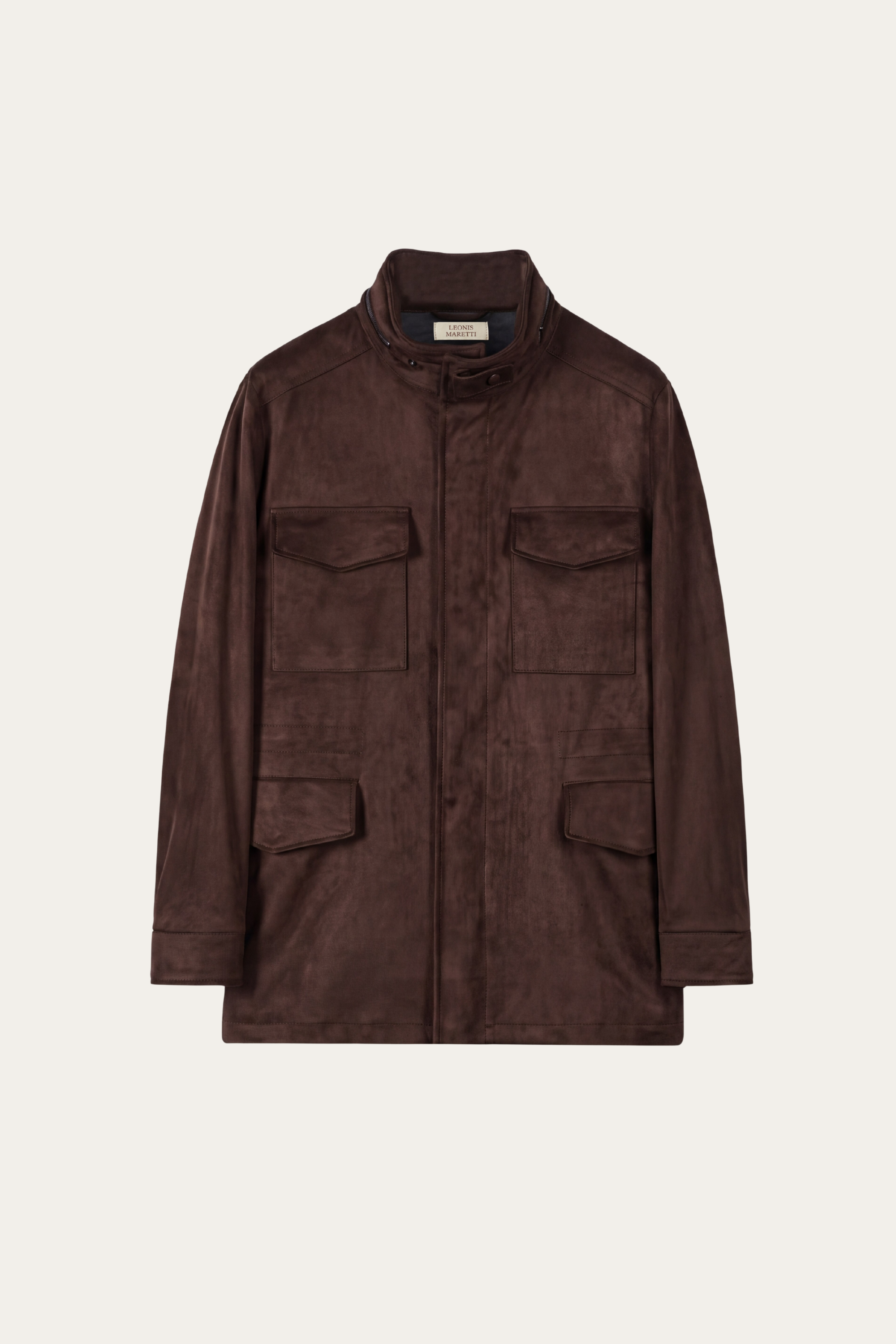 Bergamo Suede Field Jacket Brown