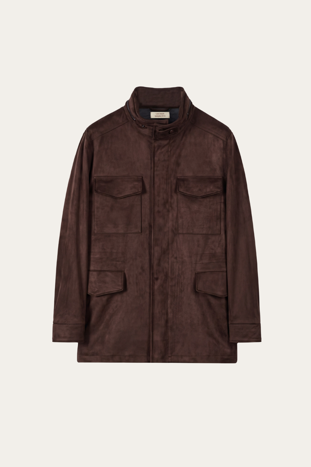 Bergamo Suede Field Jacket Brown
