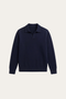Marencio Cashmere Polo Knit Navy