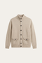 Giotto Cashmere Cardigan Sand