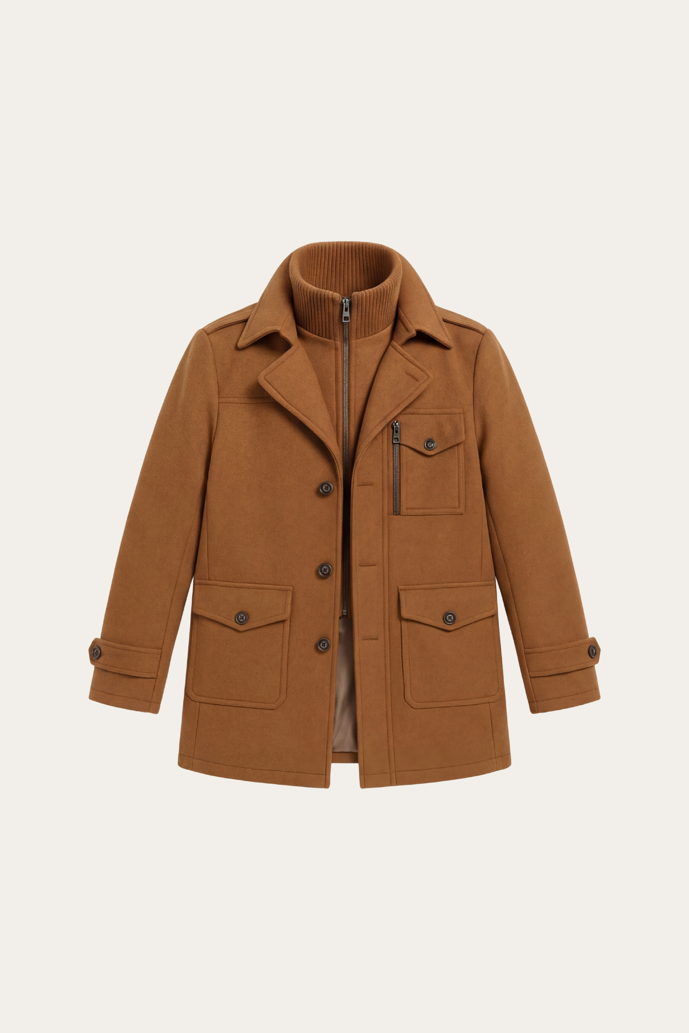 Melvin Field Coat Orange