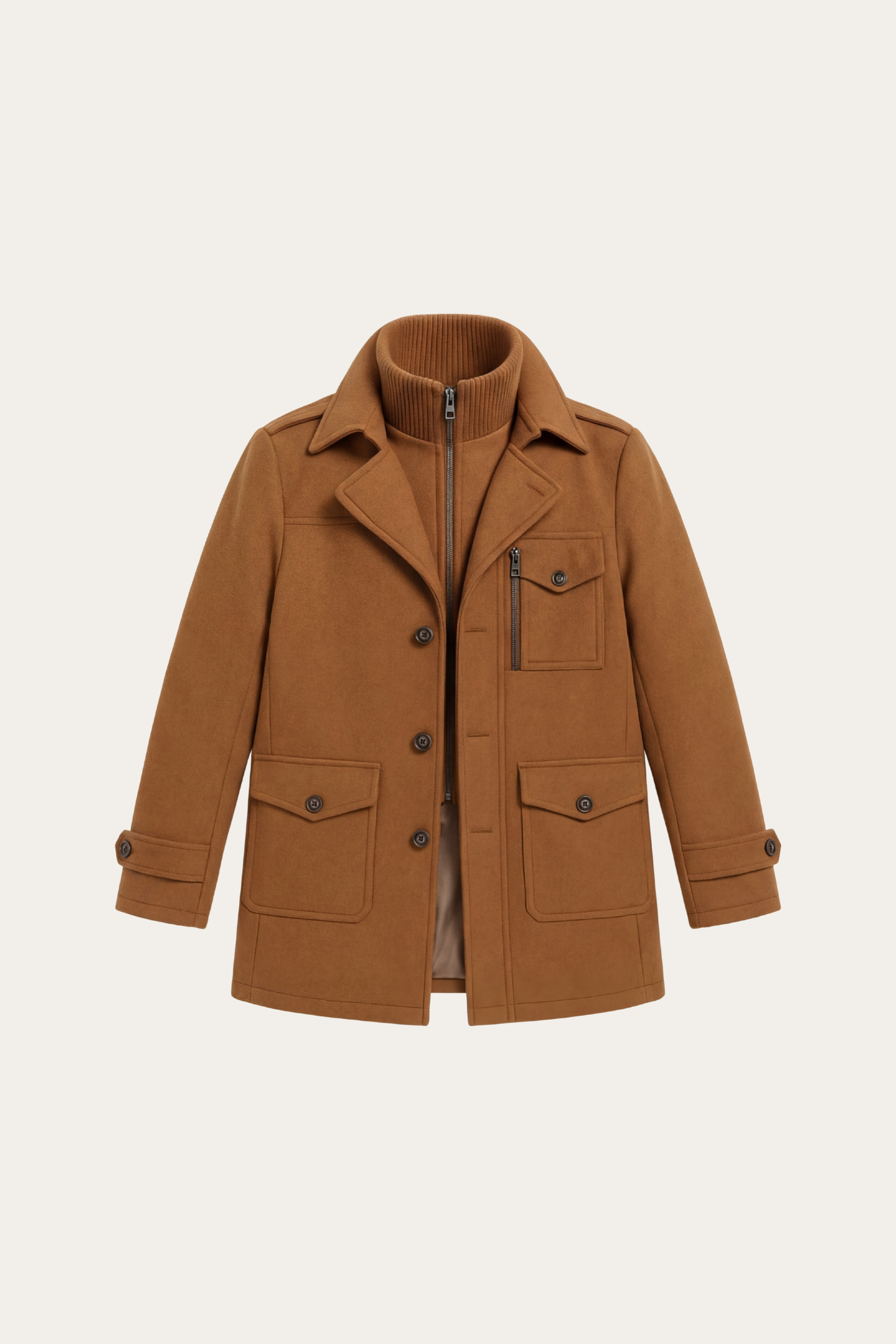 Melvin Field Coat Orange