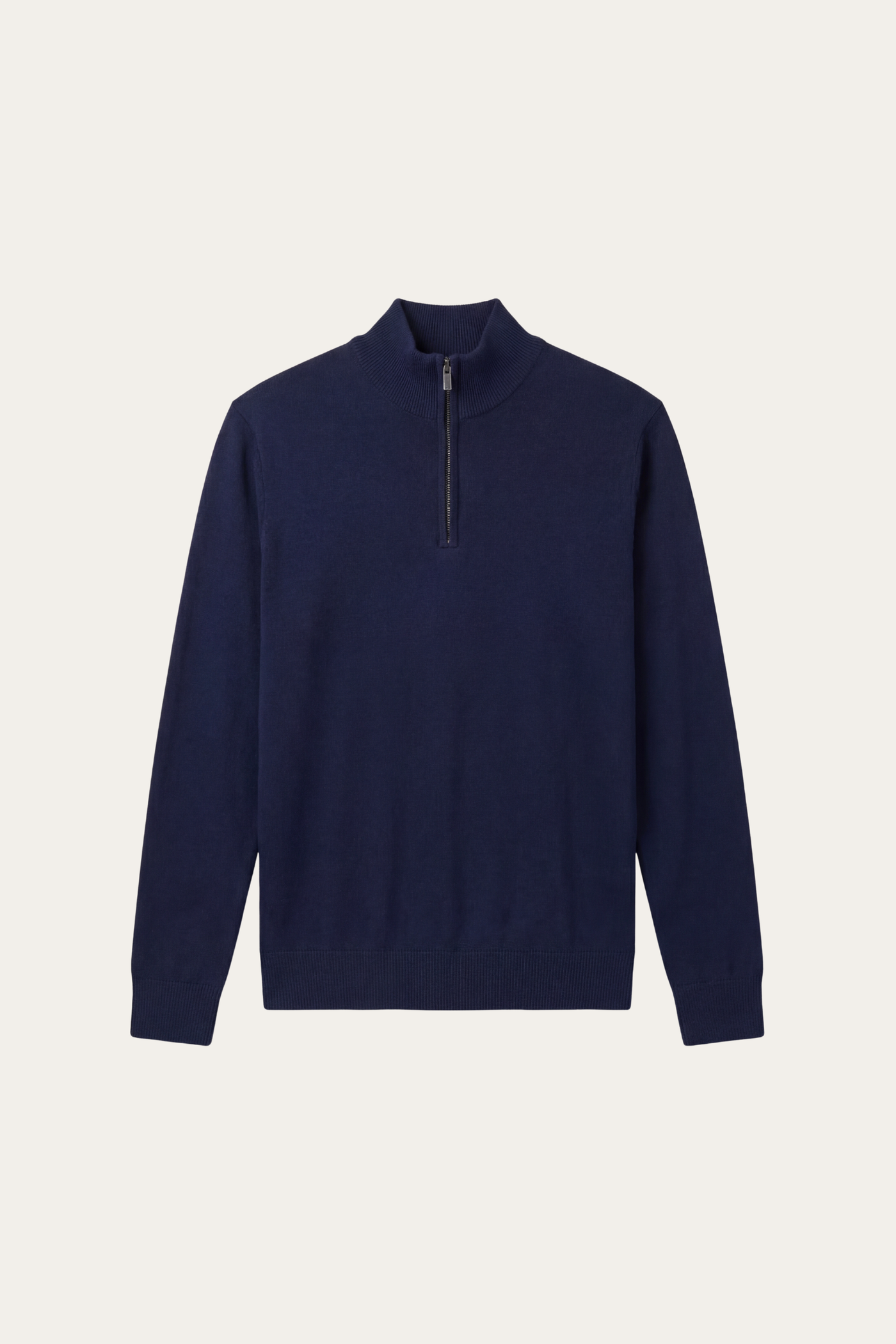 Arlino Quarter Zip Knit Navy
