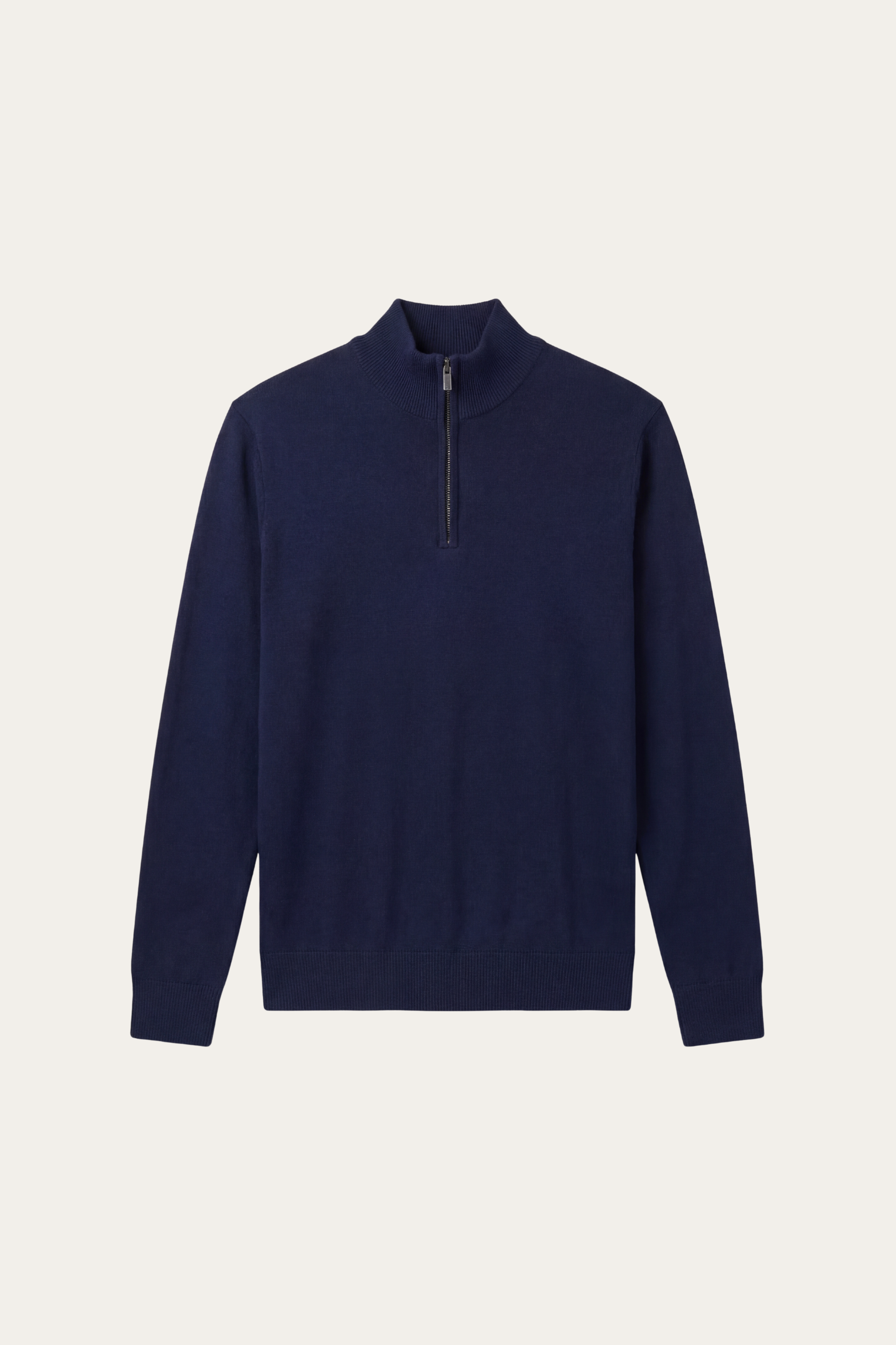 Arlino Quarter Zip Knit Navy