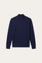 Arlino Quarter Zip Knit Navy