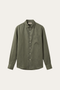 Positano Linen Shirt Olive