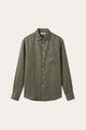 Positano Linen Shirt Olive
