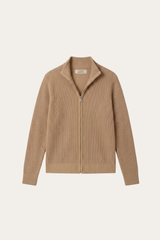 Roma Cashmere Cardigan Khaki