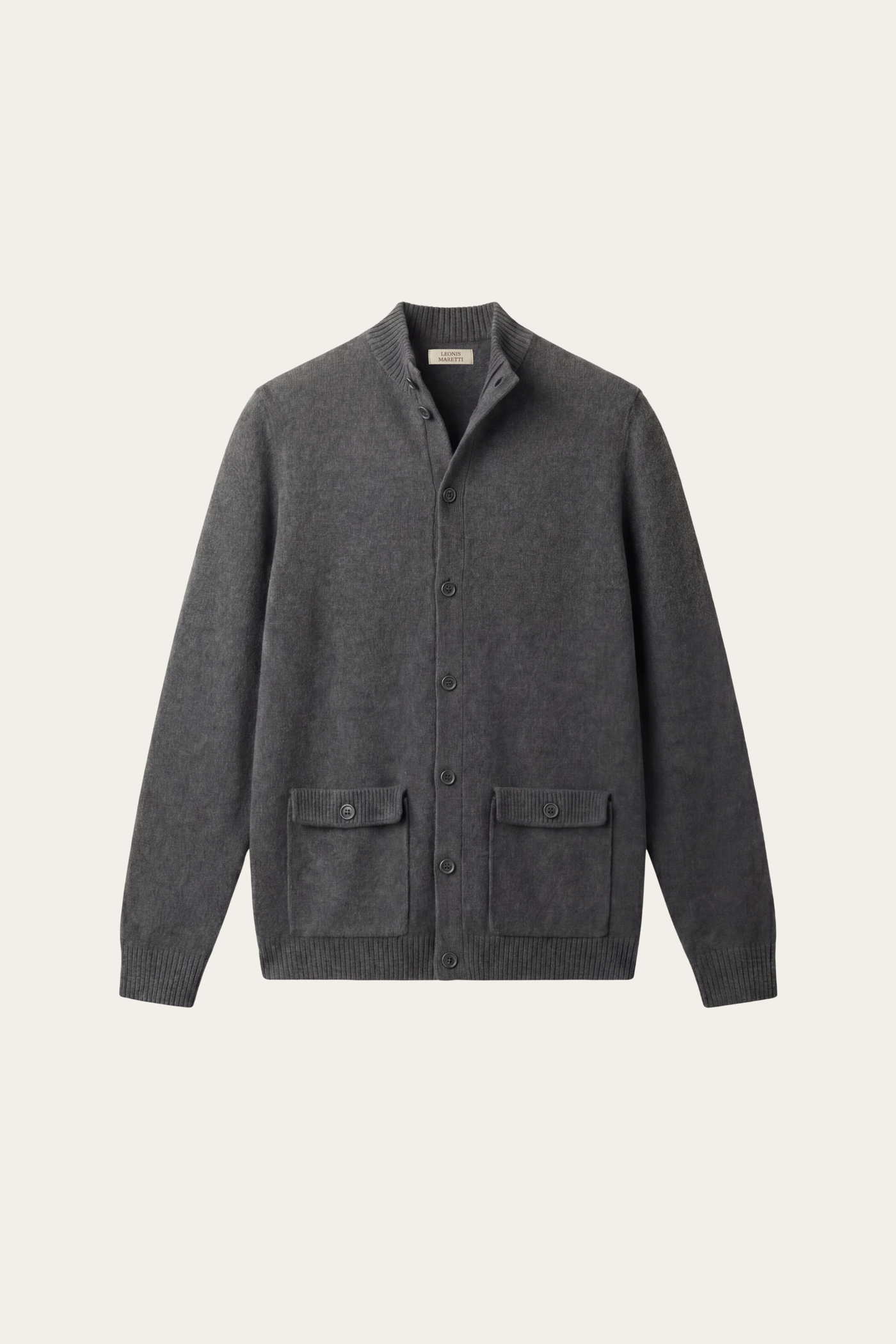 Giotto Knit Cardigan Dark Grey