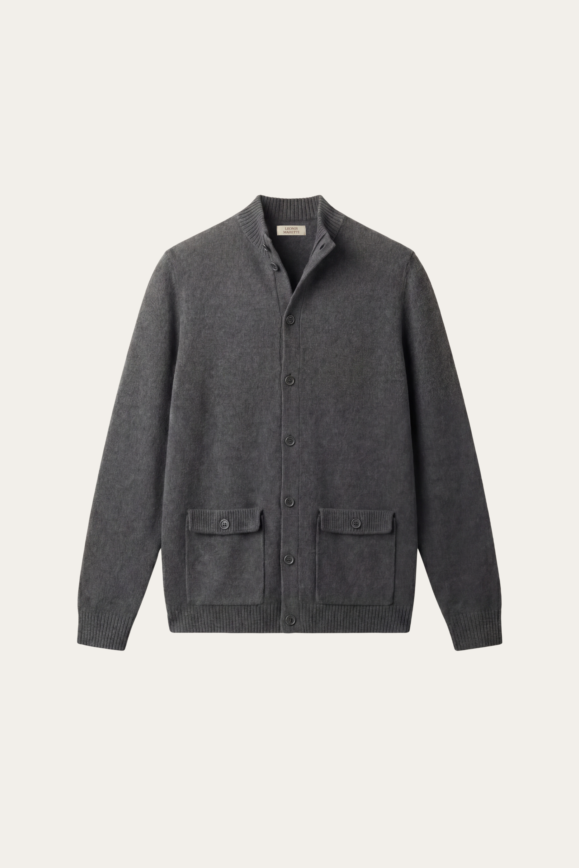 Giotto Knit Cardigan Dark Grey