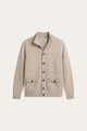 Giotto Cashmere Cardigan Sand