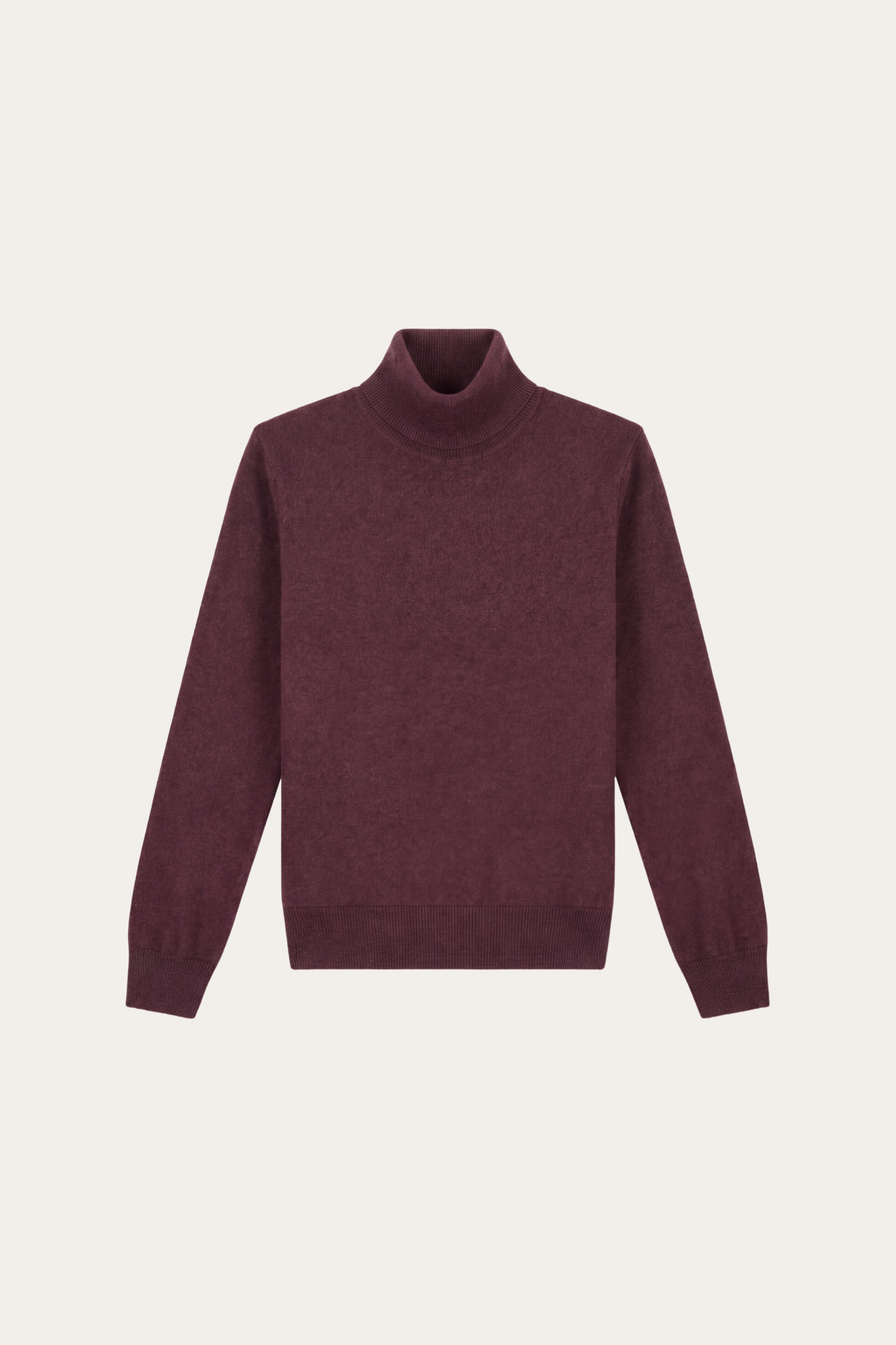 Vercelli Fine Turtleneck Burgundy