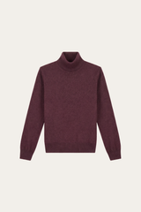 Vercelli Fine Turtleneck Burgundy