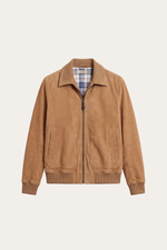 Noto Suede Jacket Brown