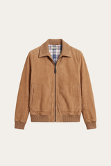 Noto Suede Jacket Brown