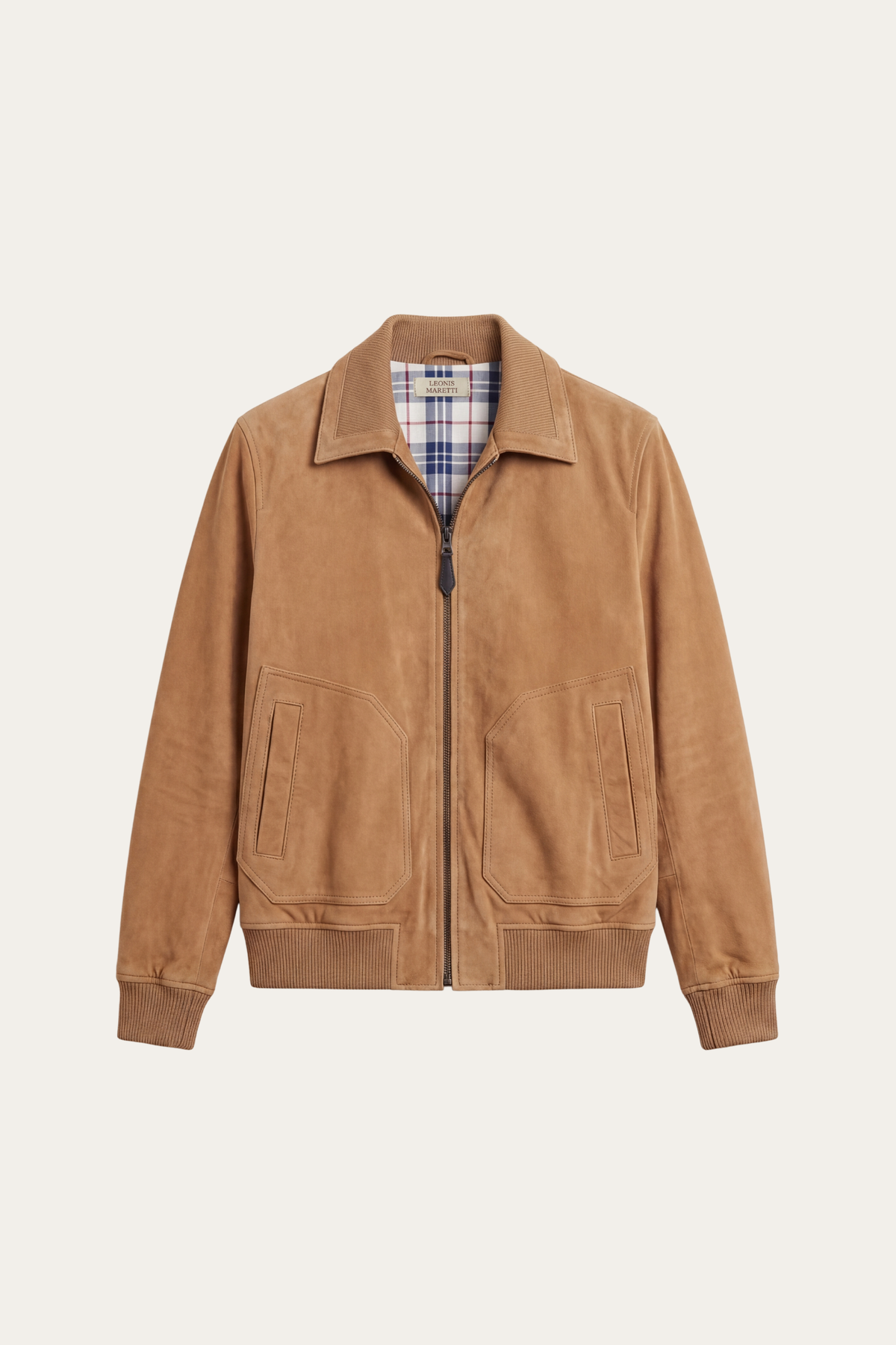 Noto Suede Jacket Brown
