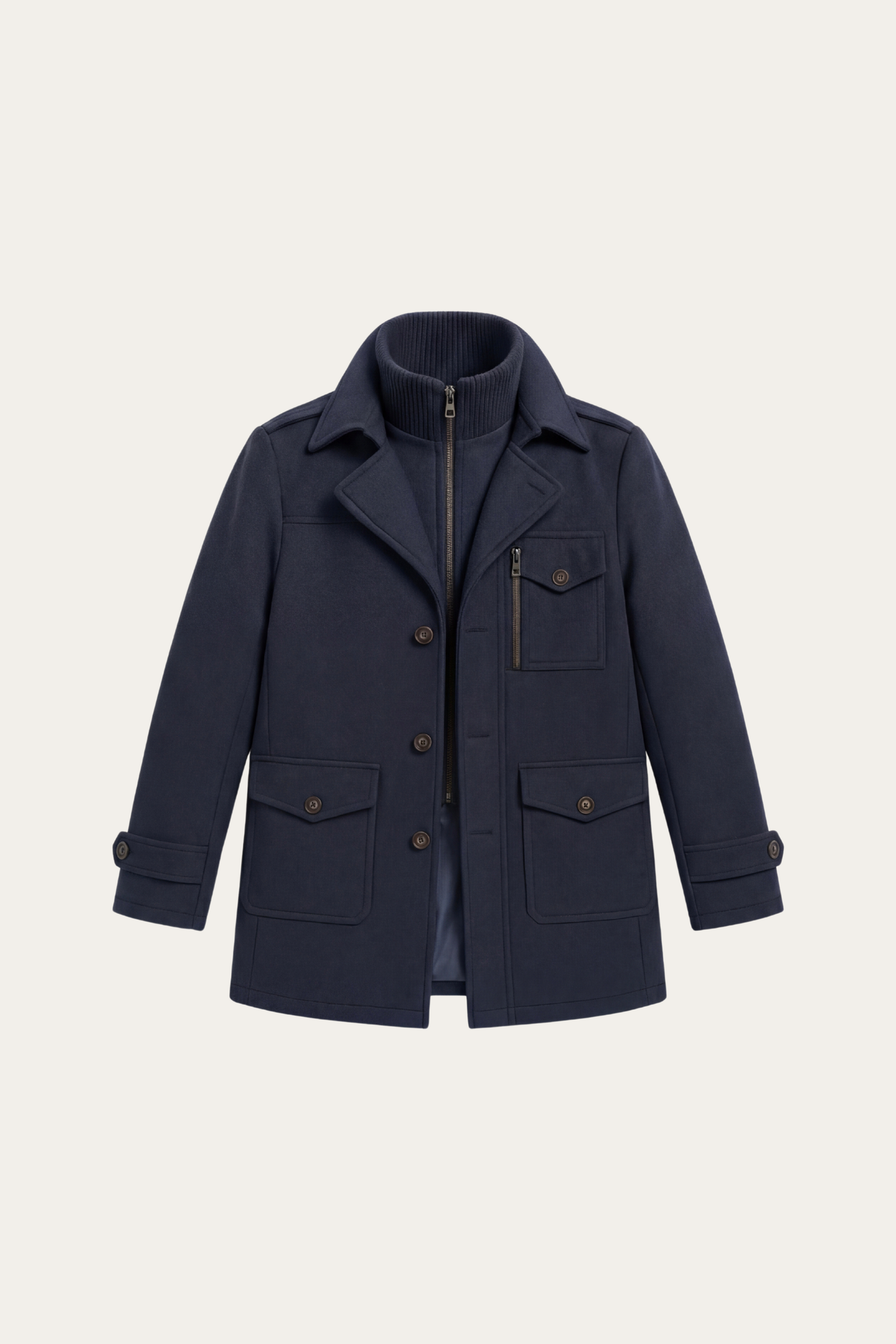 Melvin Field Coat Navy