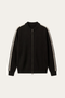 Lorenti Cashmere Zip Knit Black