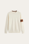 Valeno Cashmere Crewneck Sweater White