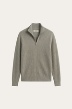 Roma Cashmere Cardigan Grey Green