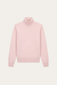 Vercelli Fine Turtleneck Rose