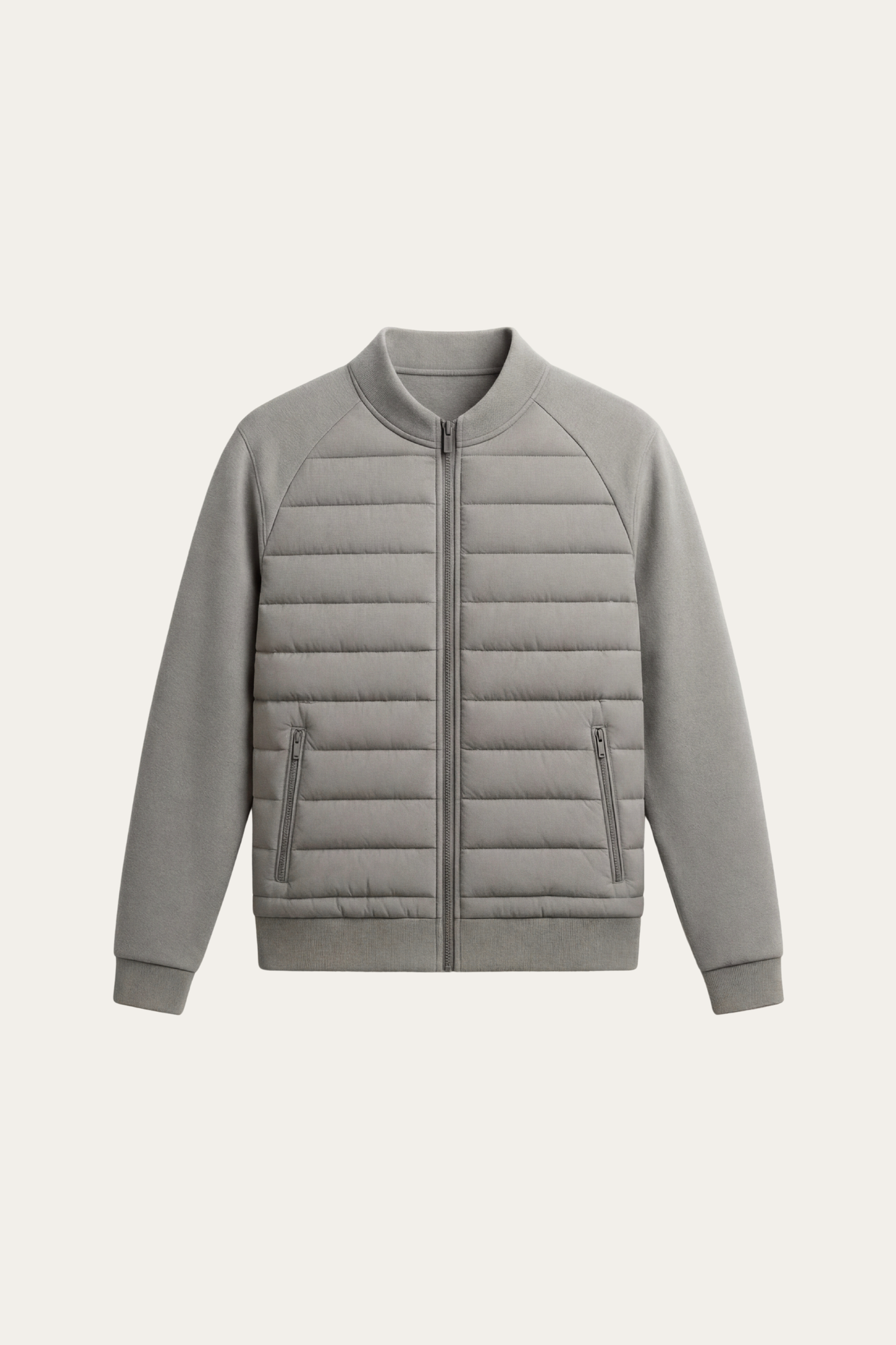 Bellori Wool Padded Jacket Grey