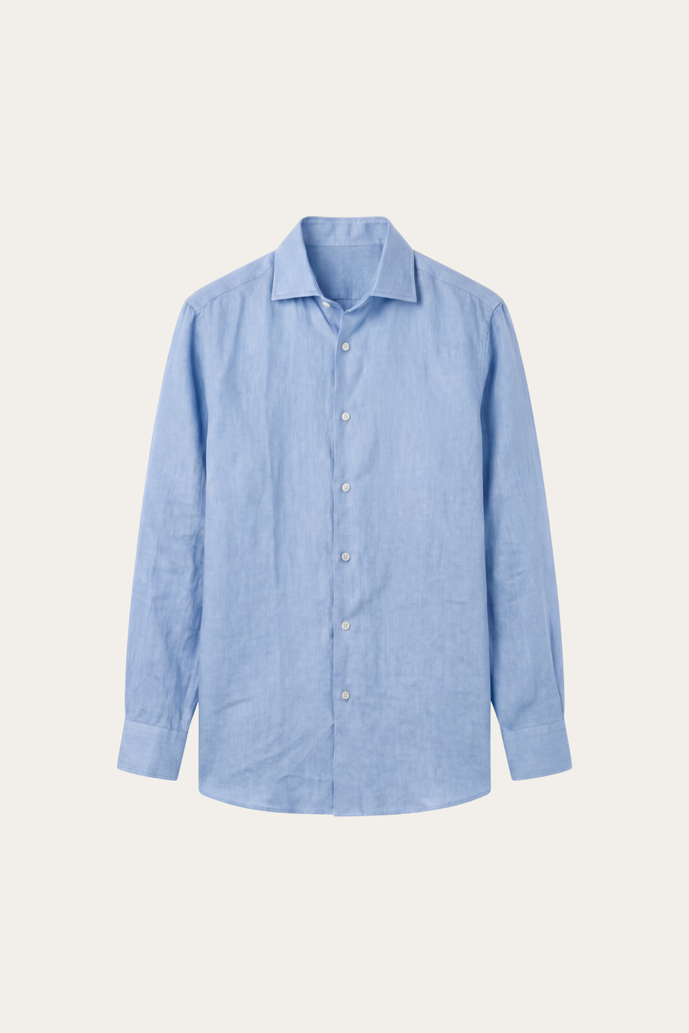 Silano Linen Shirt Light Blue