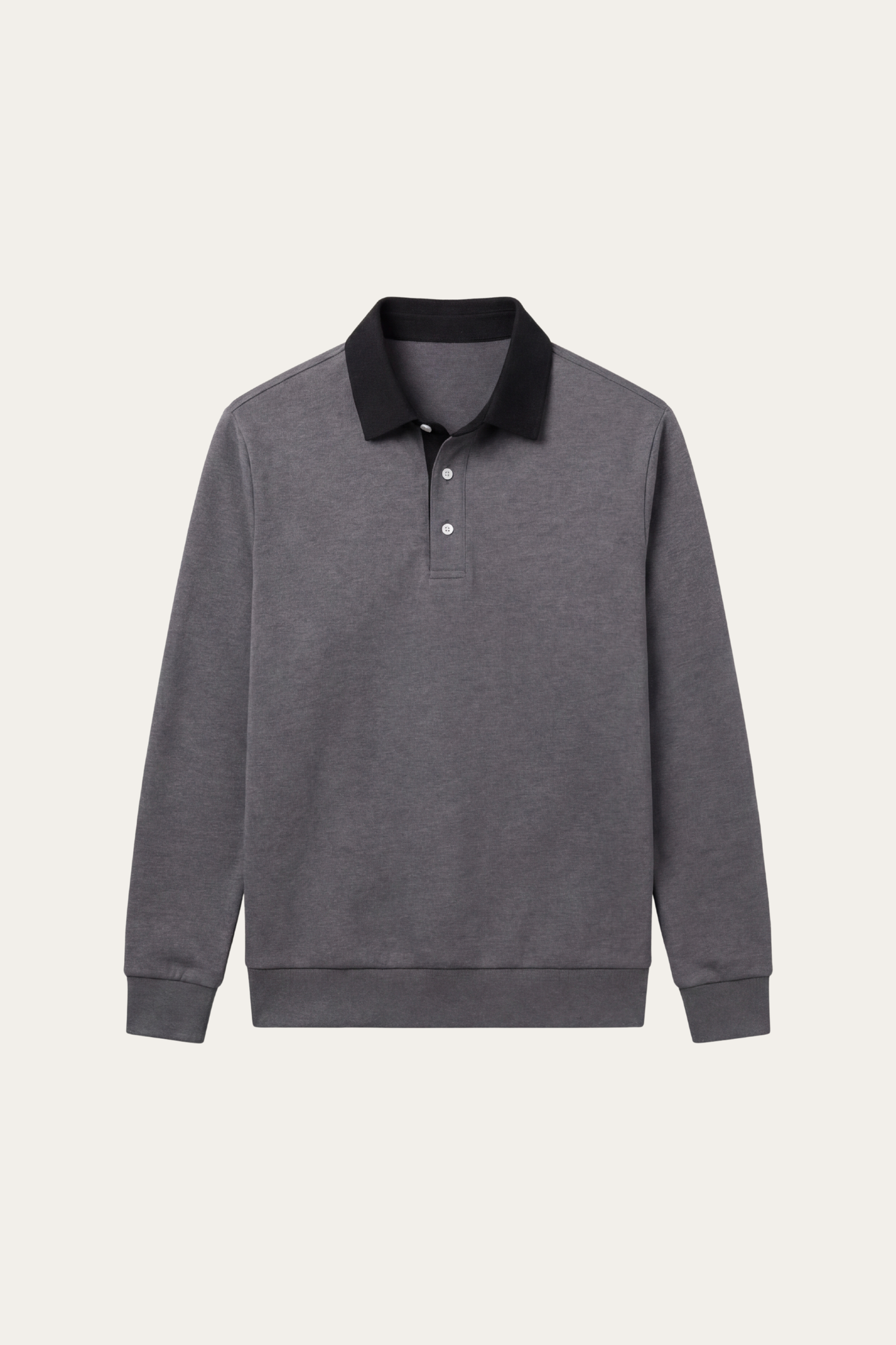 Valerio Polo Knit Grey