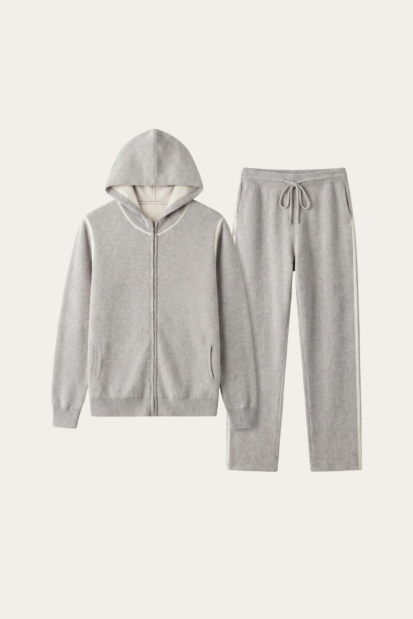 Leonis Cashmere Set Grey