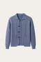 Valero Cashmere Cardigan Blue