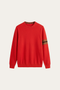Valeno Cashmere Crewneck Sweater Red