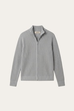 Roma Cashmere Cardigan Grey
