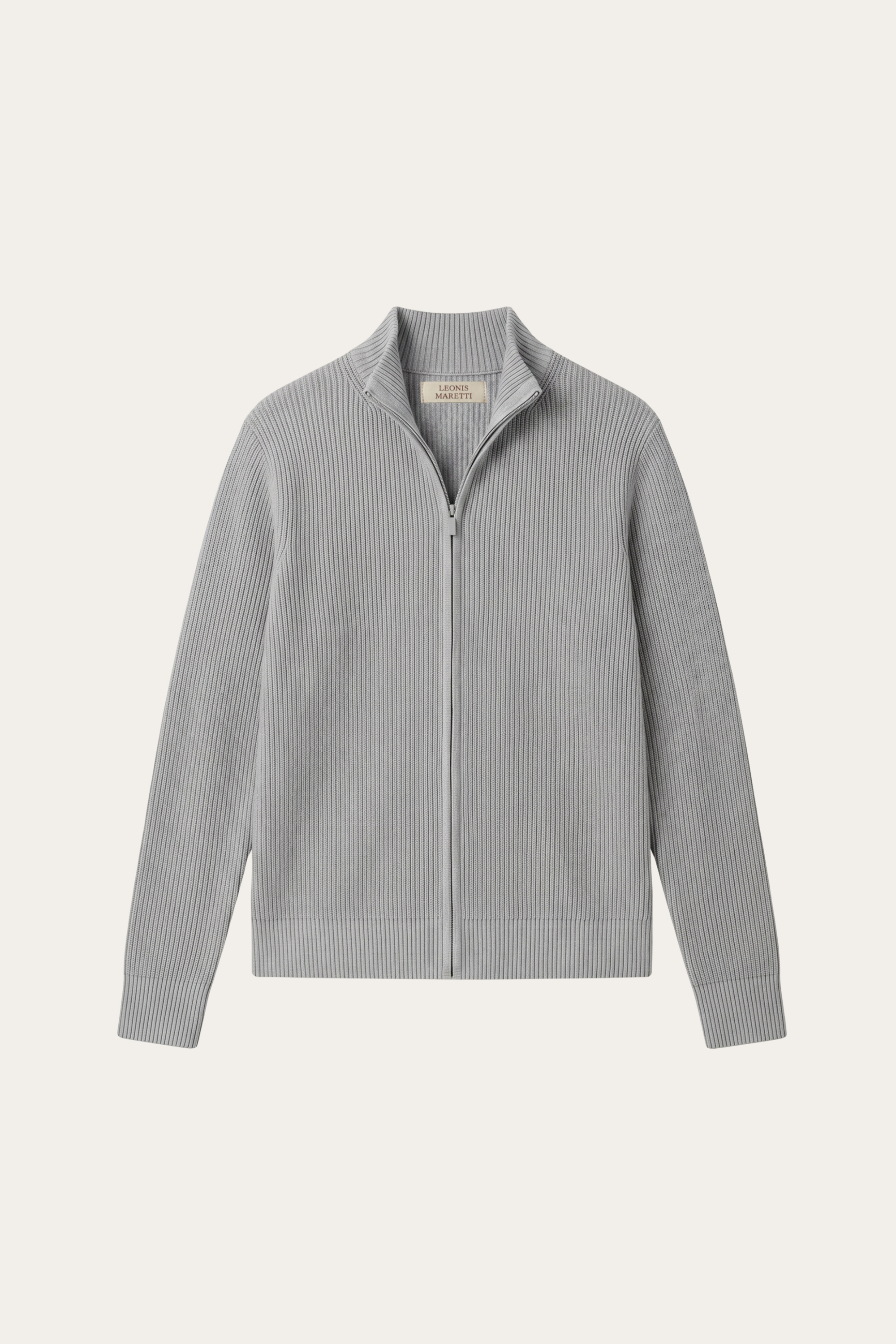Roma Cashmere Cardigan Grey